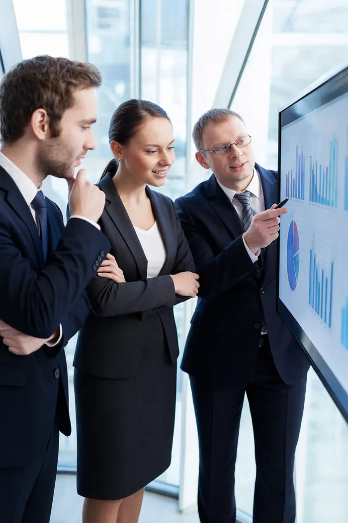 DialFox team reviewing B2B campaign results for the German market